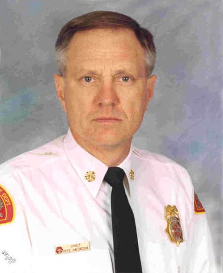 Fire Chief Pete Haithcock