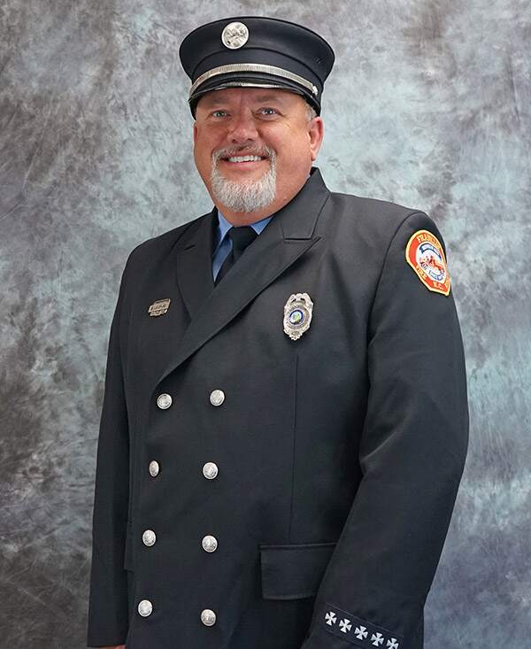 Firefighter Brian Leopard